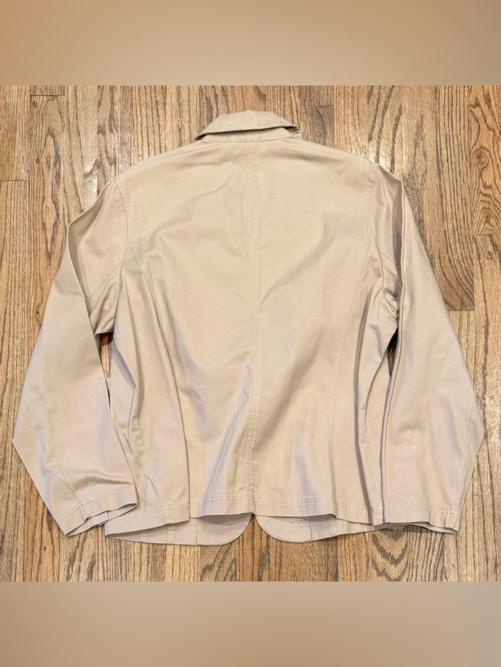 Relativity Khaki 100% Cotton Blazer, Size 1X - Picture 3 of 5